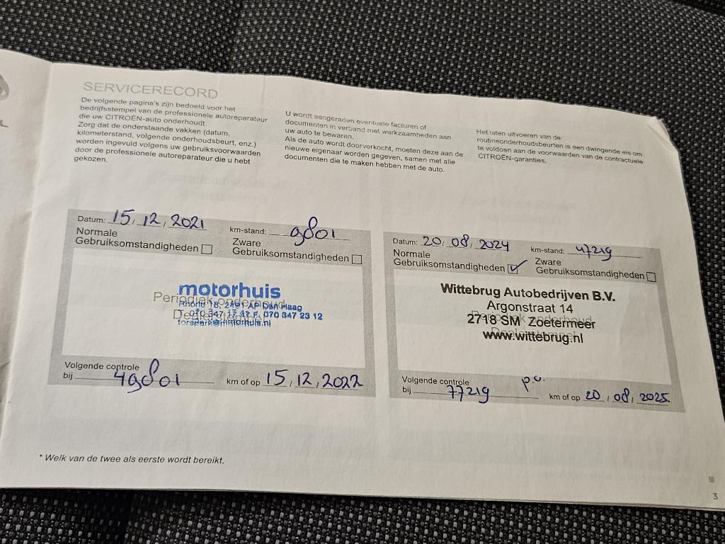 Citroen Berlingo van gb 1.5 bluehdi 75pk l1 control 3 zitplaatsen airco | b