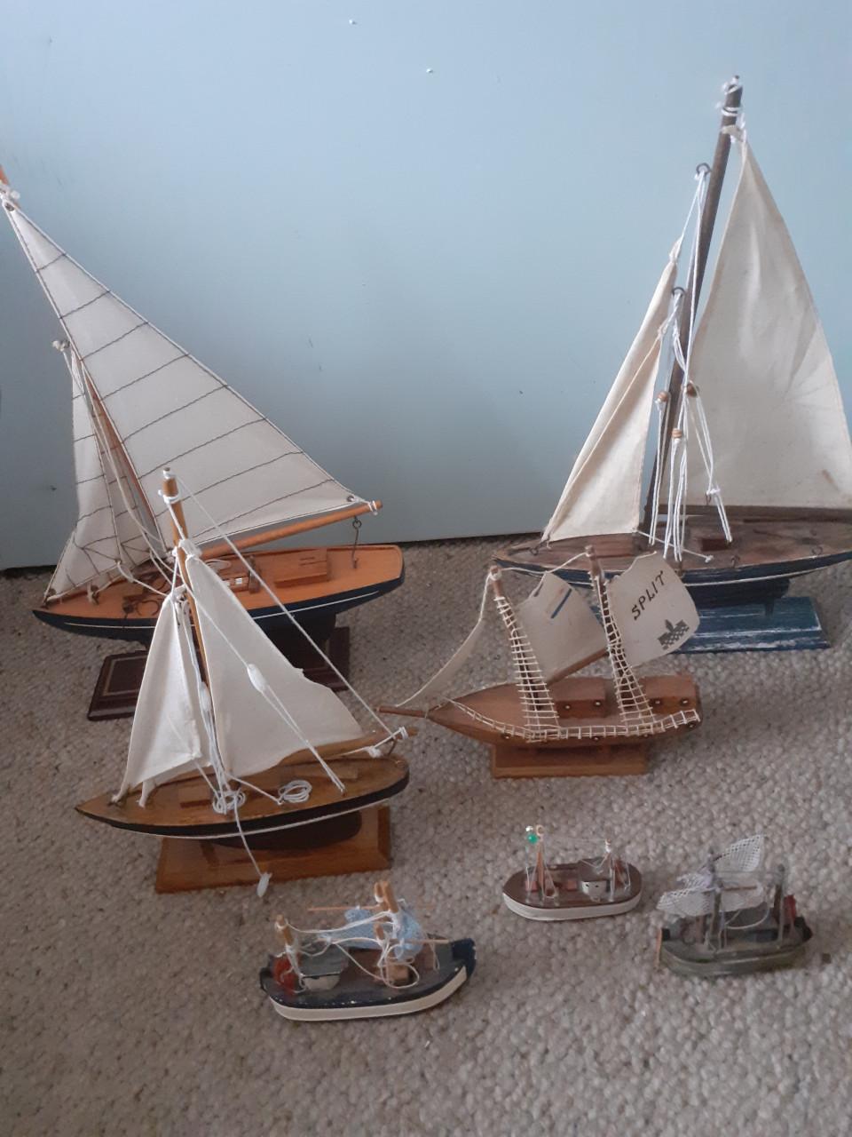 Model zeilbootjes