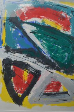 Grote zeefdruk Bep Toscani 1990 genummerd/gesigneerd (1)