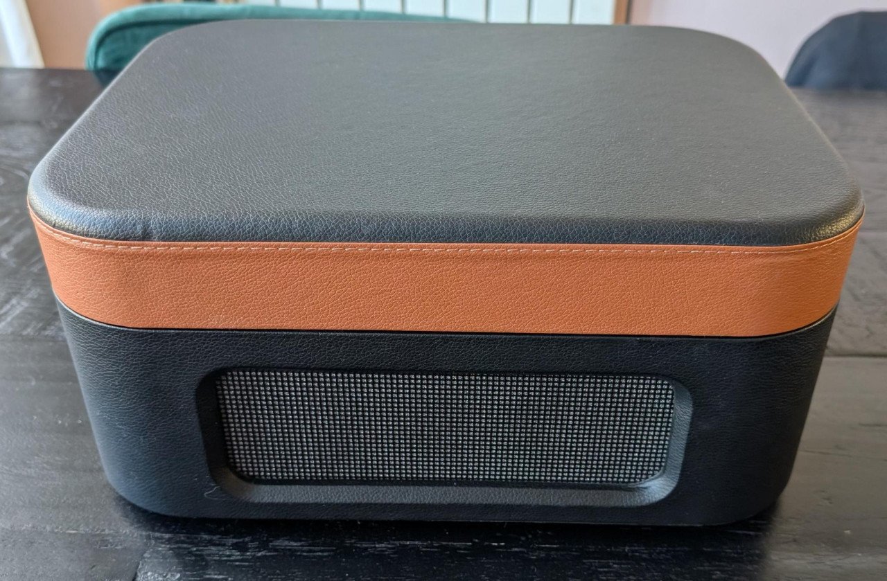 Platenspeler met speakers + bluetooth