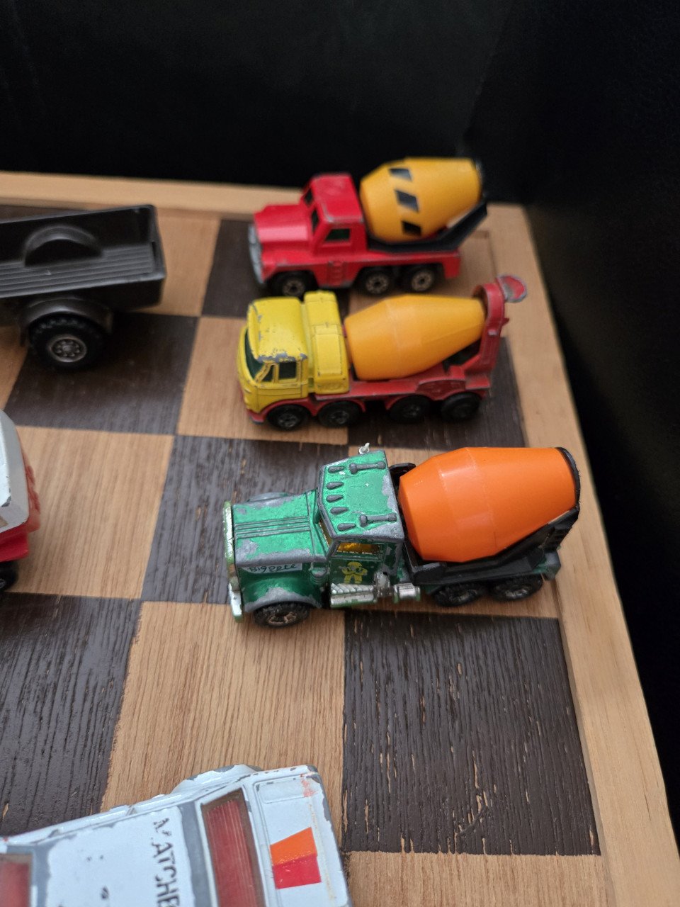 18x Matchbox autos, Lesney Made in England. Bieden mag.