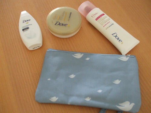 Te koop geschenkdoosje van "Dove".(nieuw).
