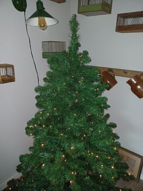Kunst kerstboom