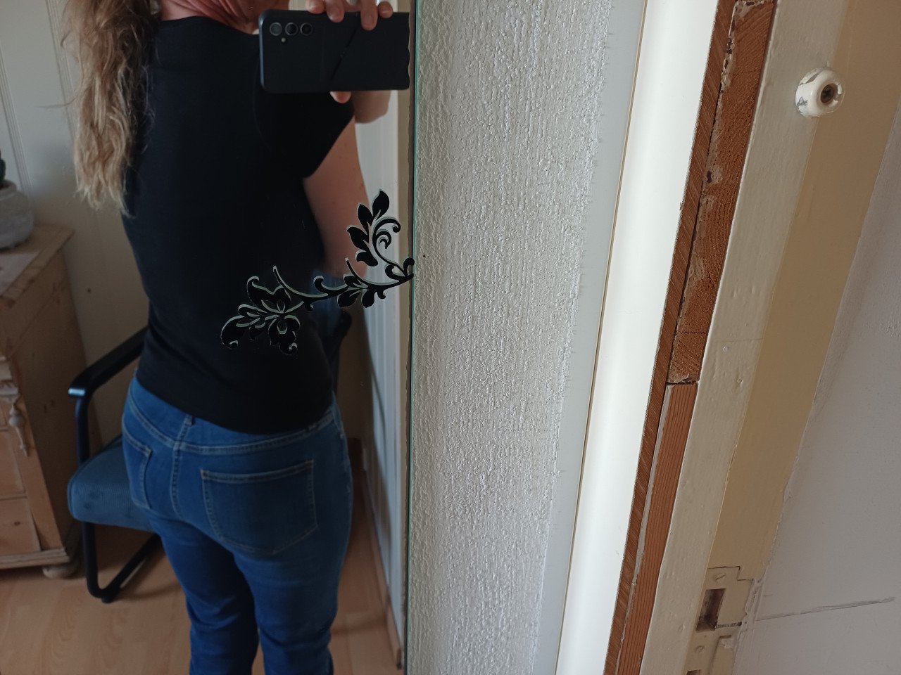 NIEUW: zwart basic t-shirt van H & M (LOGG) - maat xs