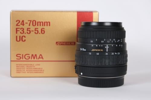 Sigma 24-70mm F3.5-5.6 UC voor Canon NIEUW IN DOOS!!!