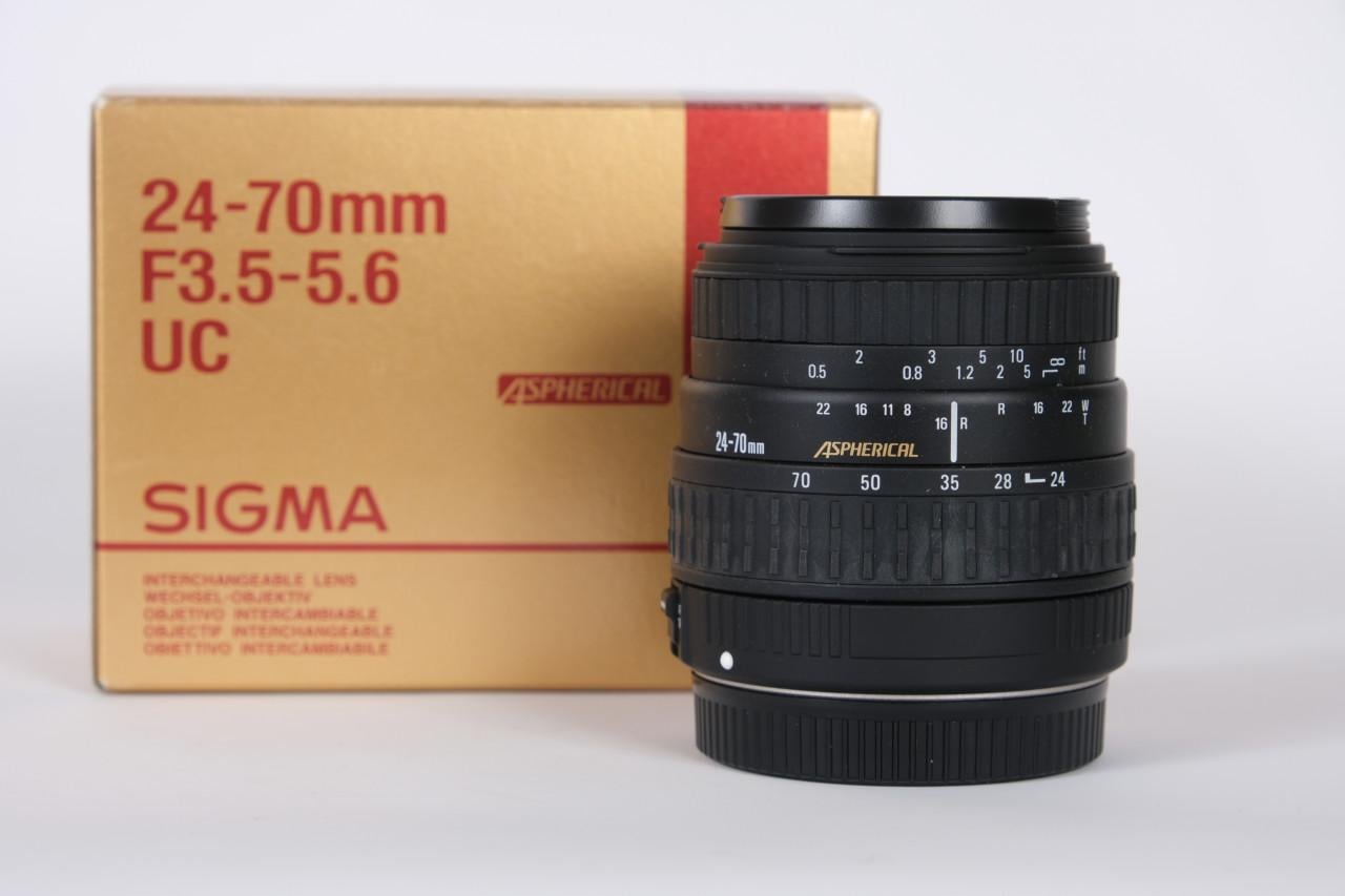 Sigma 24-70mm F3.5-5.6 UC voor Canon NIEUW IN DOOS!!!