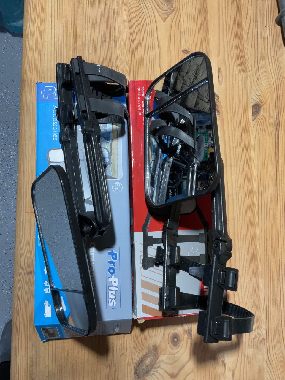Set universele caravan spiegels