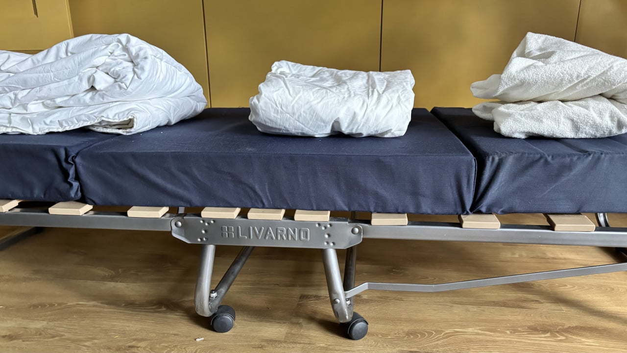 Inklapbaar logeerbed