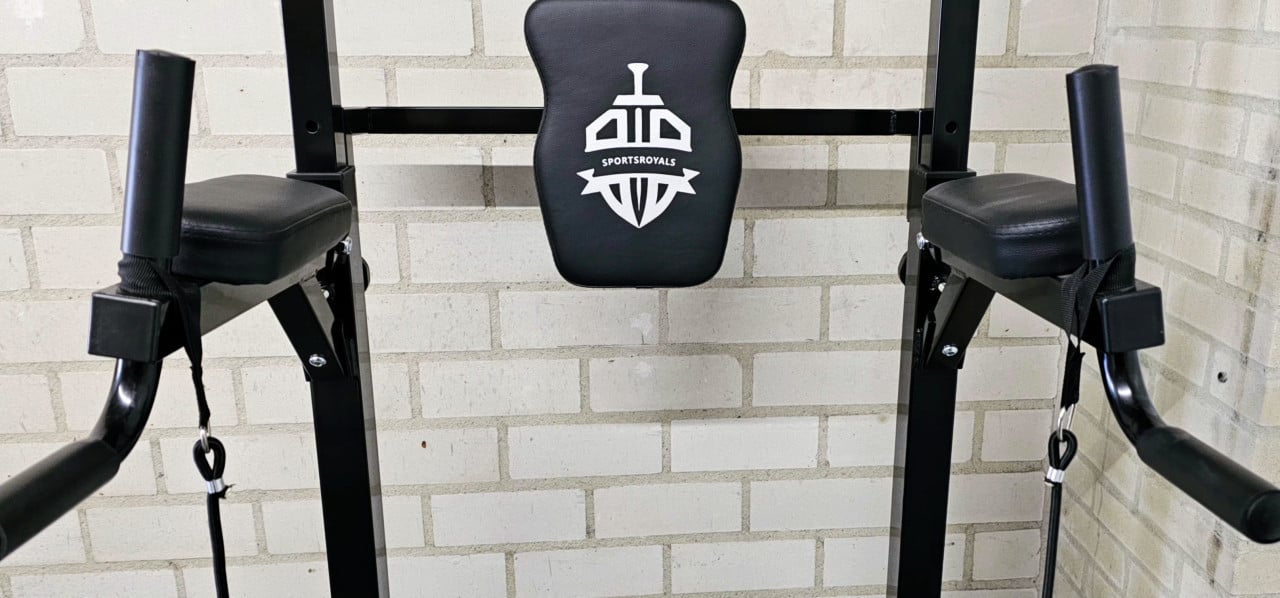 Sportsroyals Power Tower Dip Station Pull Up Bar voor Home Gym