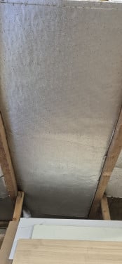 Partij glaswol platen