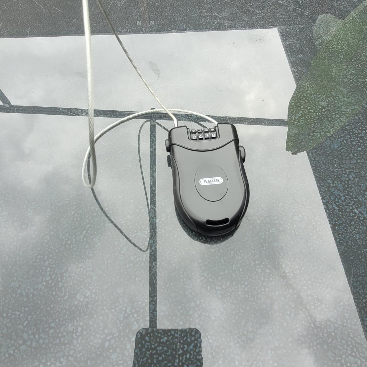 Abus helm slot