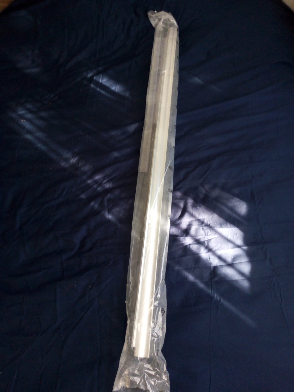 Douche/bad wand in 2 delen