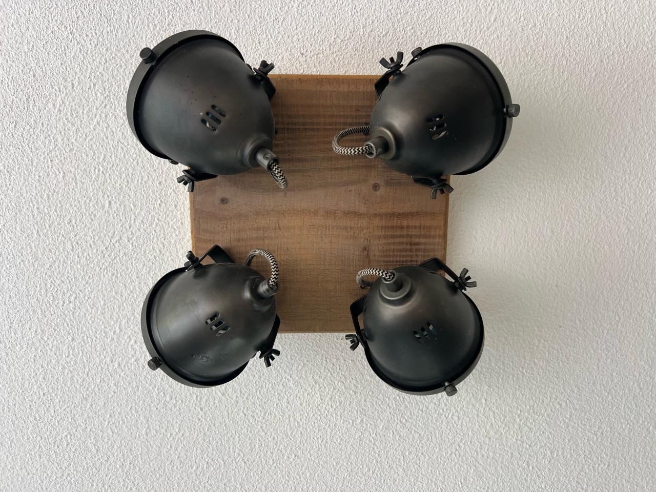 Industriele lamp 4 lichts