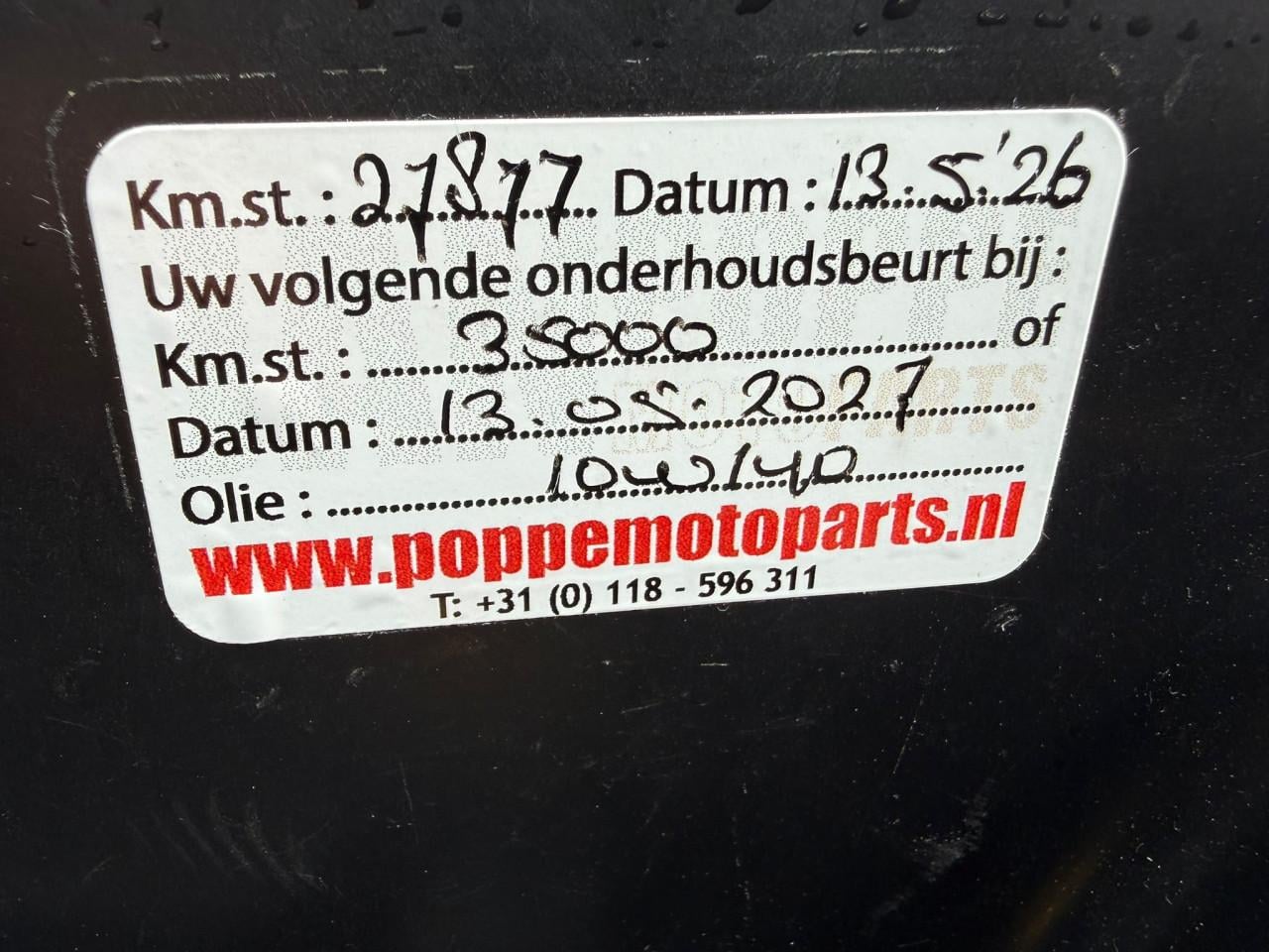SYM FIDDLE 2 Scooter zwart, Goed Onderhouden