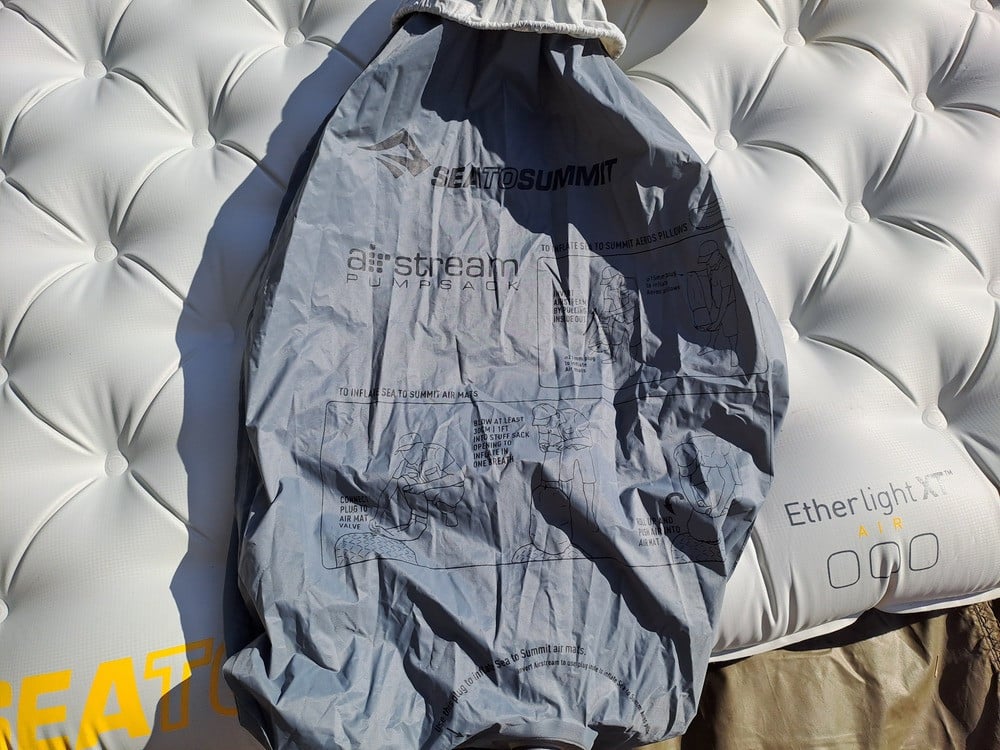 Opblaasbare slaapmat Sea to Summit Ether Light XT regular