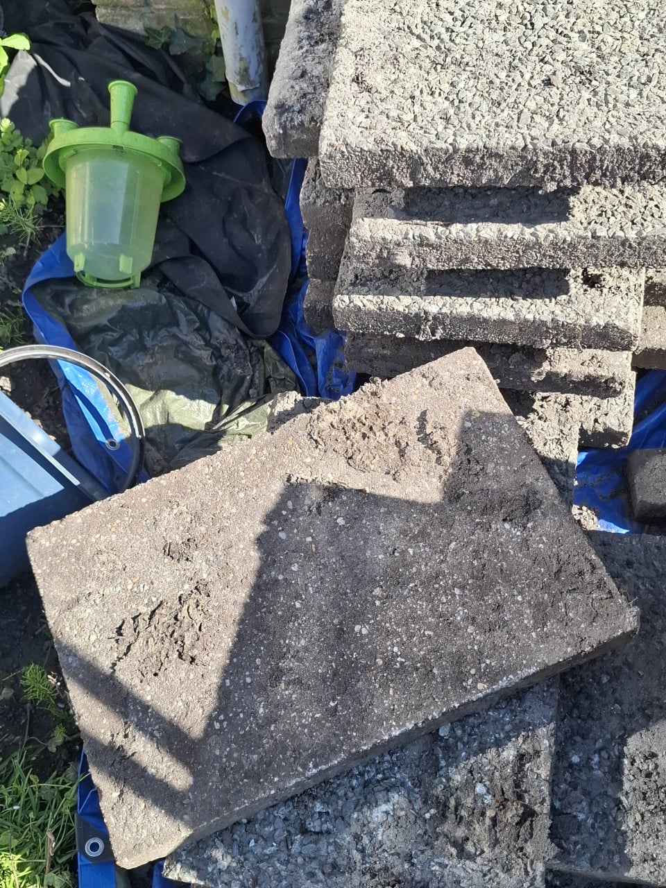 Tegels 60x40  50+ stuks