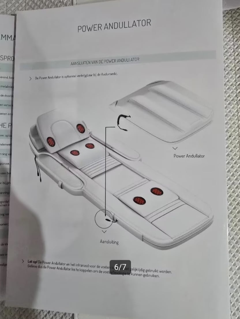 Wegens genezing mag dit HHP-matras naar een nieuwe eigenaar.