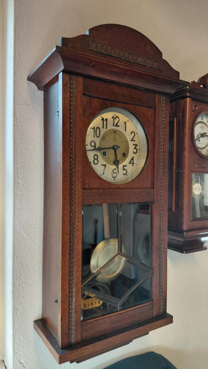 Junghans wandklok met slinger