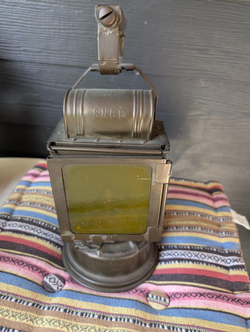 Koperen lamp