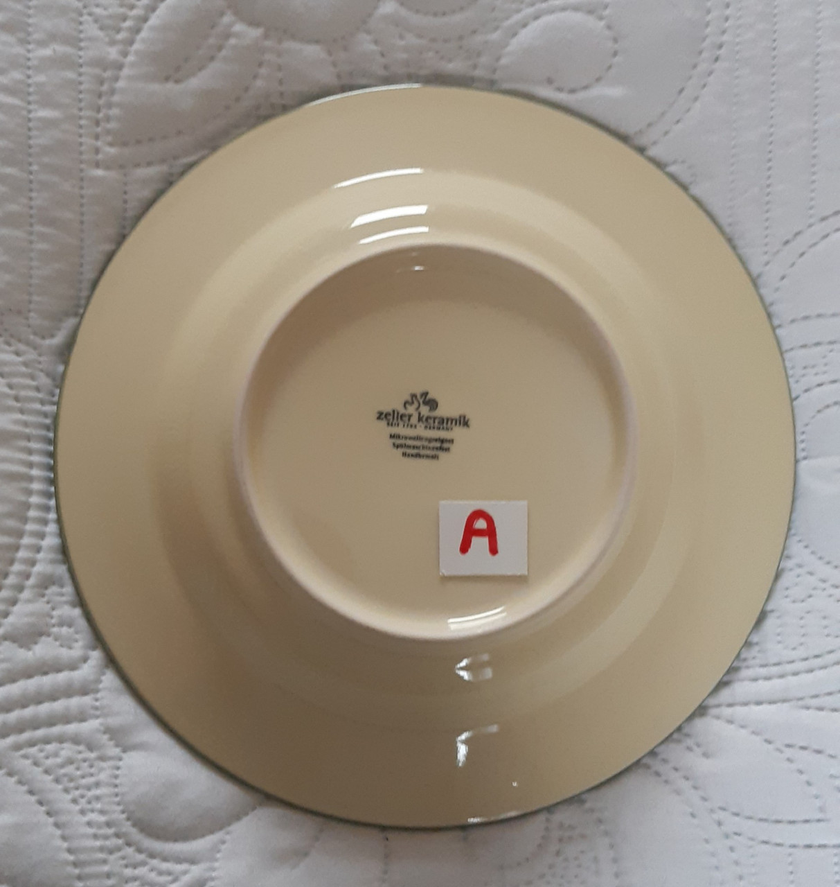 Kip & Haan servies: diep bord, 2 stuks