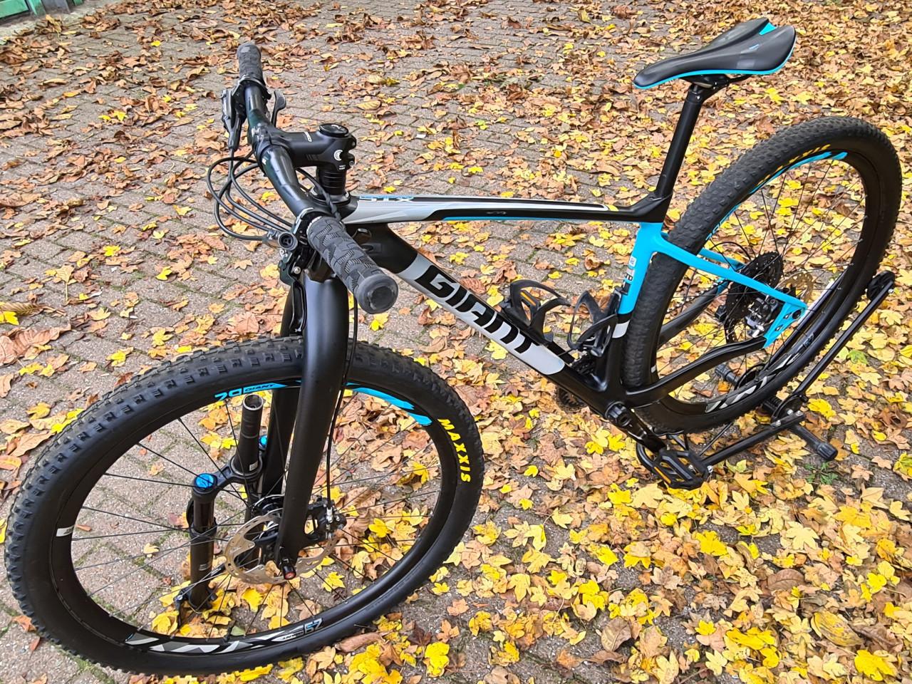 Zeer goed onder carbon MTB