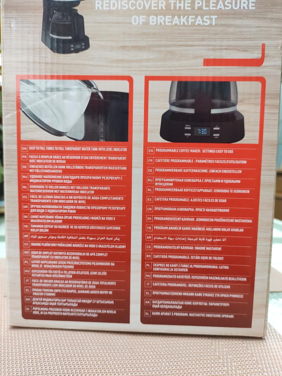 Zo goed als nieuw Koffiezetapparaat Tefal. CM520D10