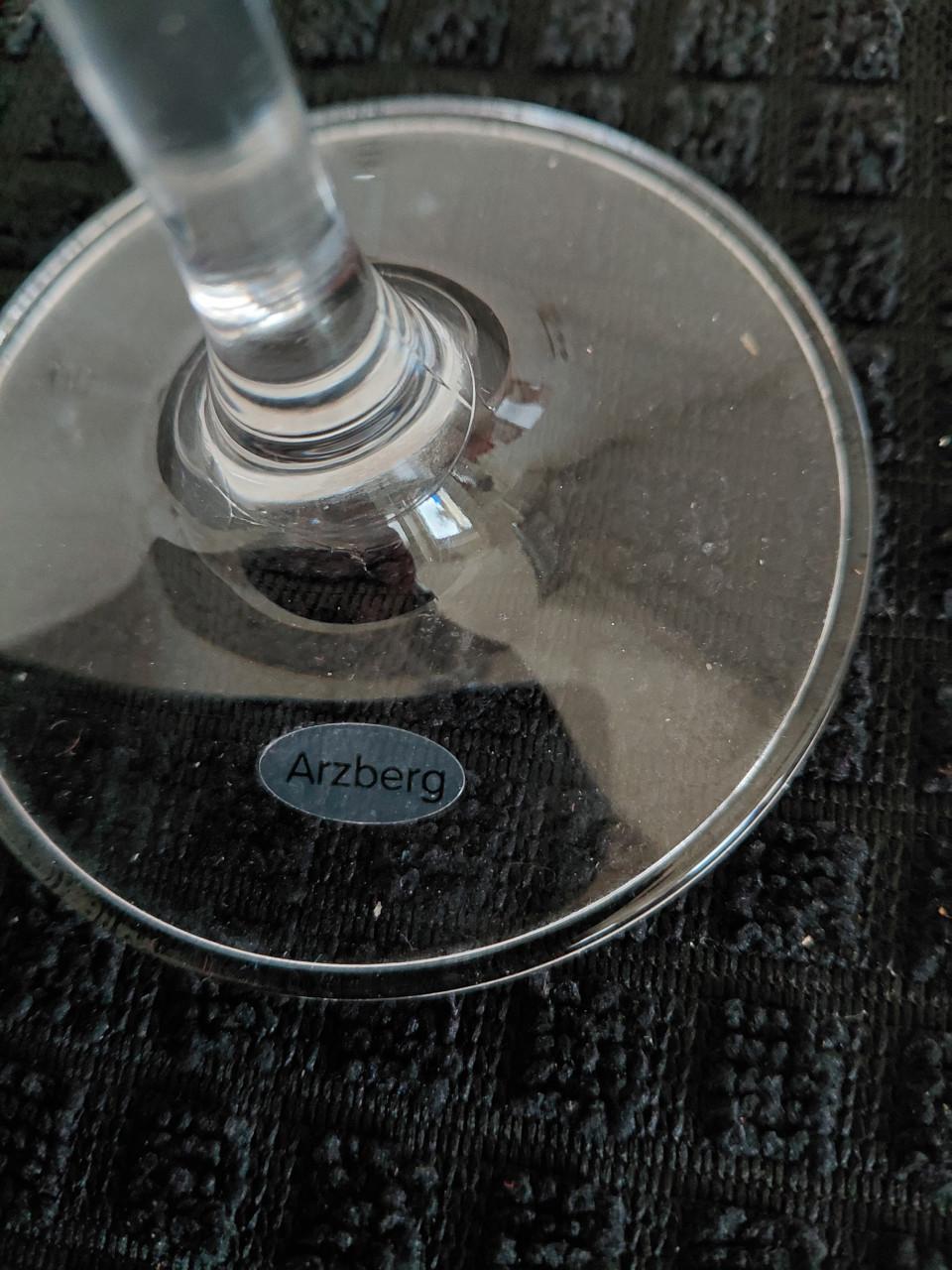 Grote Arzberg wijnglazen