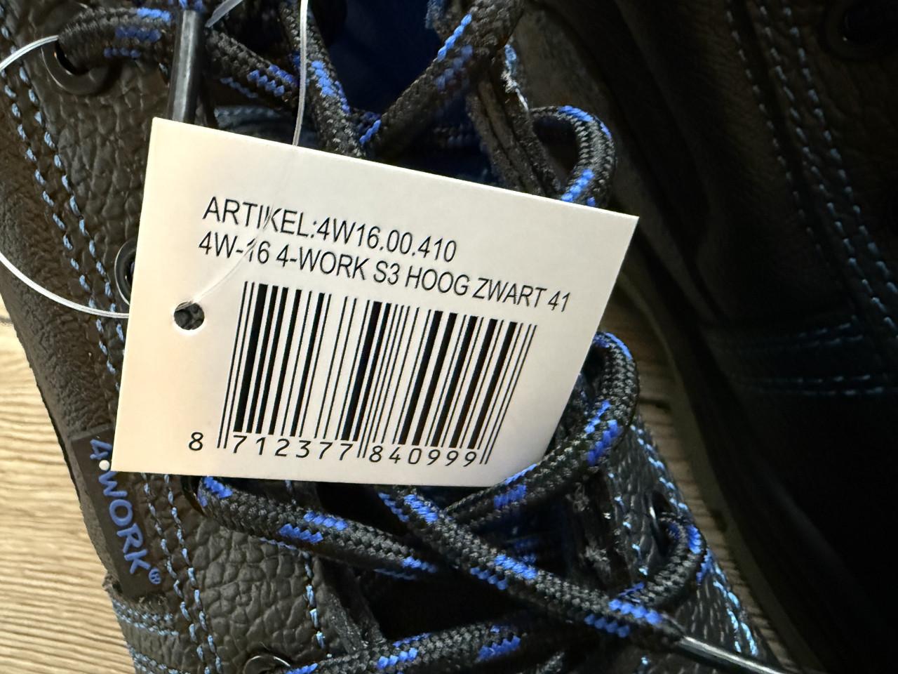 Atlas werkschoenen en gratis werkhandschoenen voor transport/magazijn