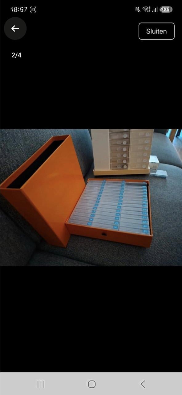 Tekoop lichtpad en en opbergbox