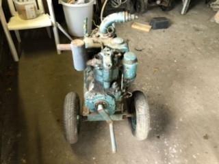 Waterpomp met dieselmotor