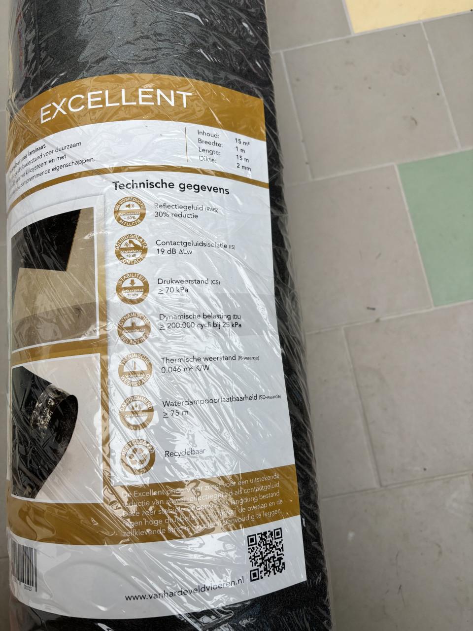 Envoy Thermo Ondervloer Laminaat - 15m2