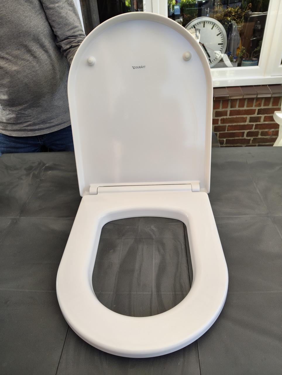 Duravit Me by Starck hangtoilet, diepspoel en rimless.