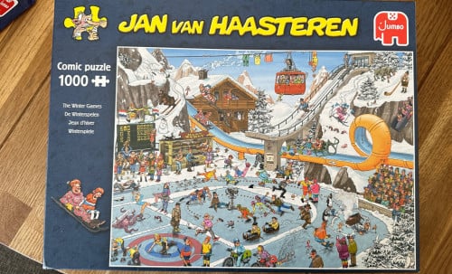 Jan van Haasteren 1000 stukjes De Winterspelen