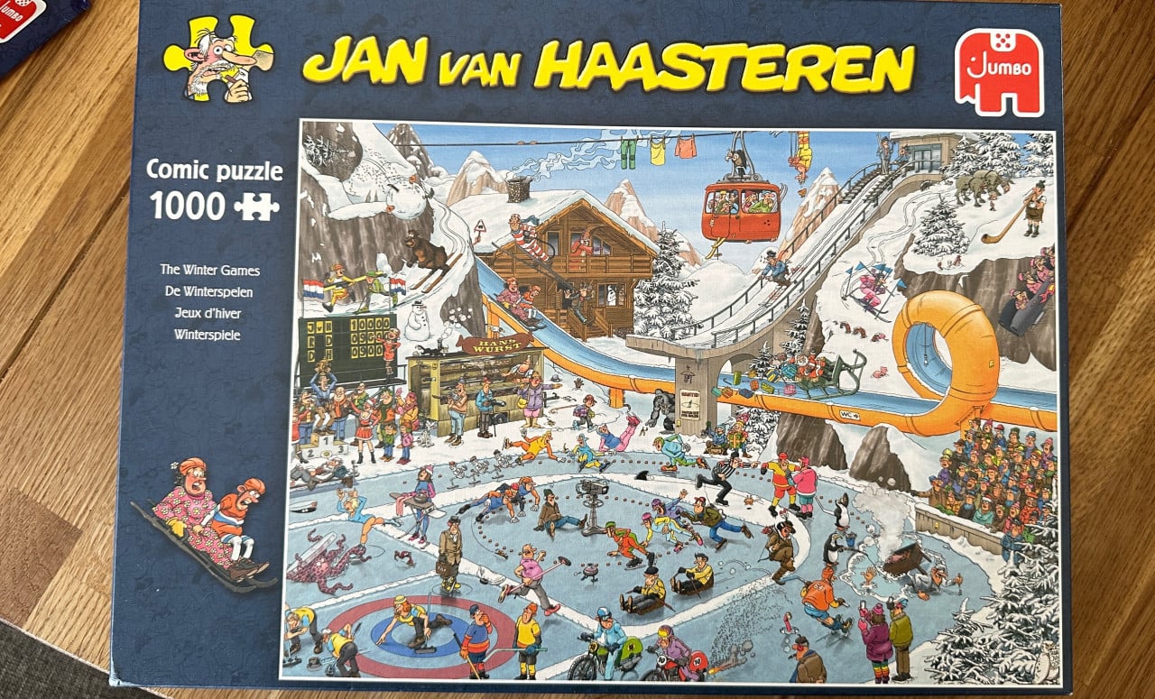 Jan van Haasteren 1000 stukjes De Winterspelen