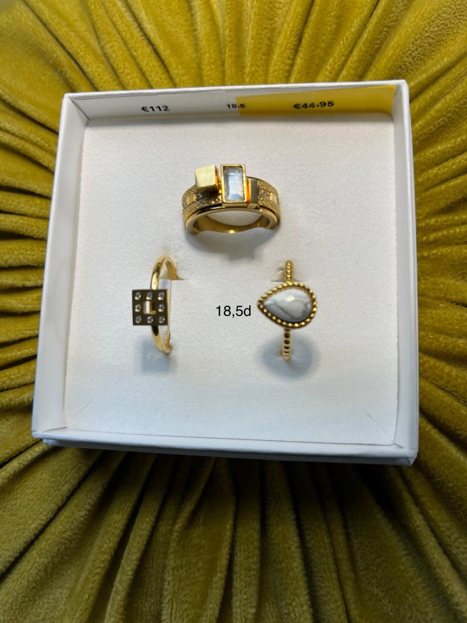 IXXXi Ringen + Vulringen NIEUW! – Diverse sets – Maat 18,5