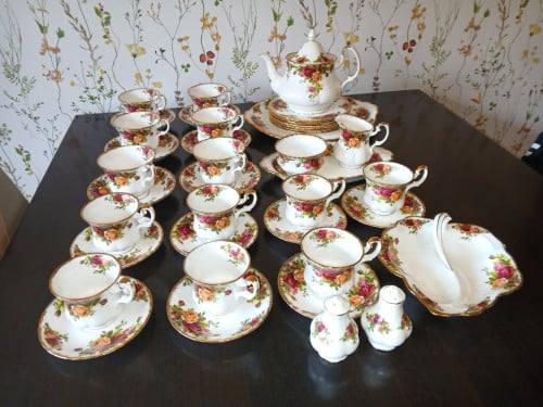 Servies royal albert old country roses