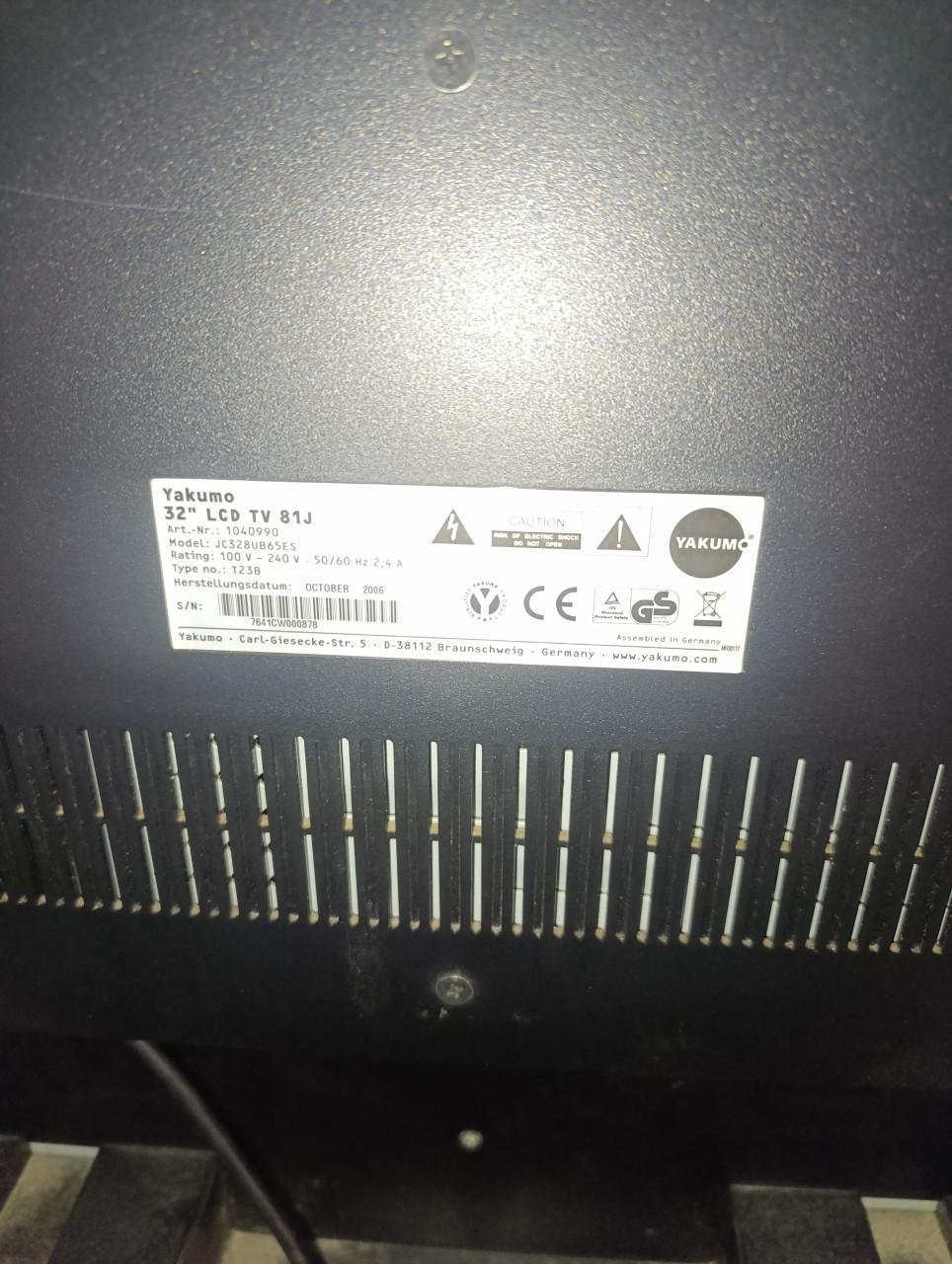 Yakumo tv 32 inch