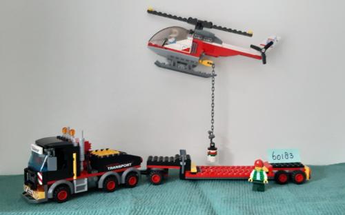 LEGO City 60183 : Zware-vrachttransporteerder , special transport