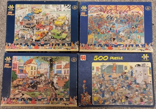 Jan van Haasteren puzzels 500 stukjes