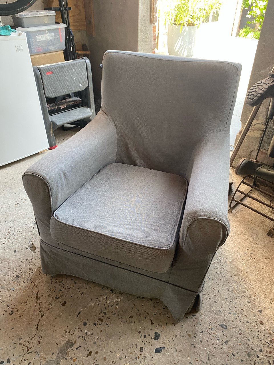 Fauteuil, ikea, ziet er nog netjes uit