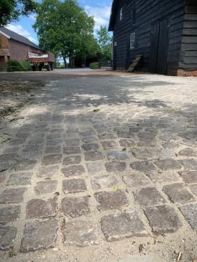 Natuursteen kasseien en kinderkoppen