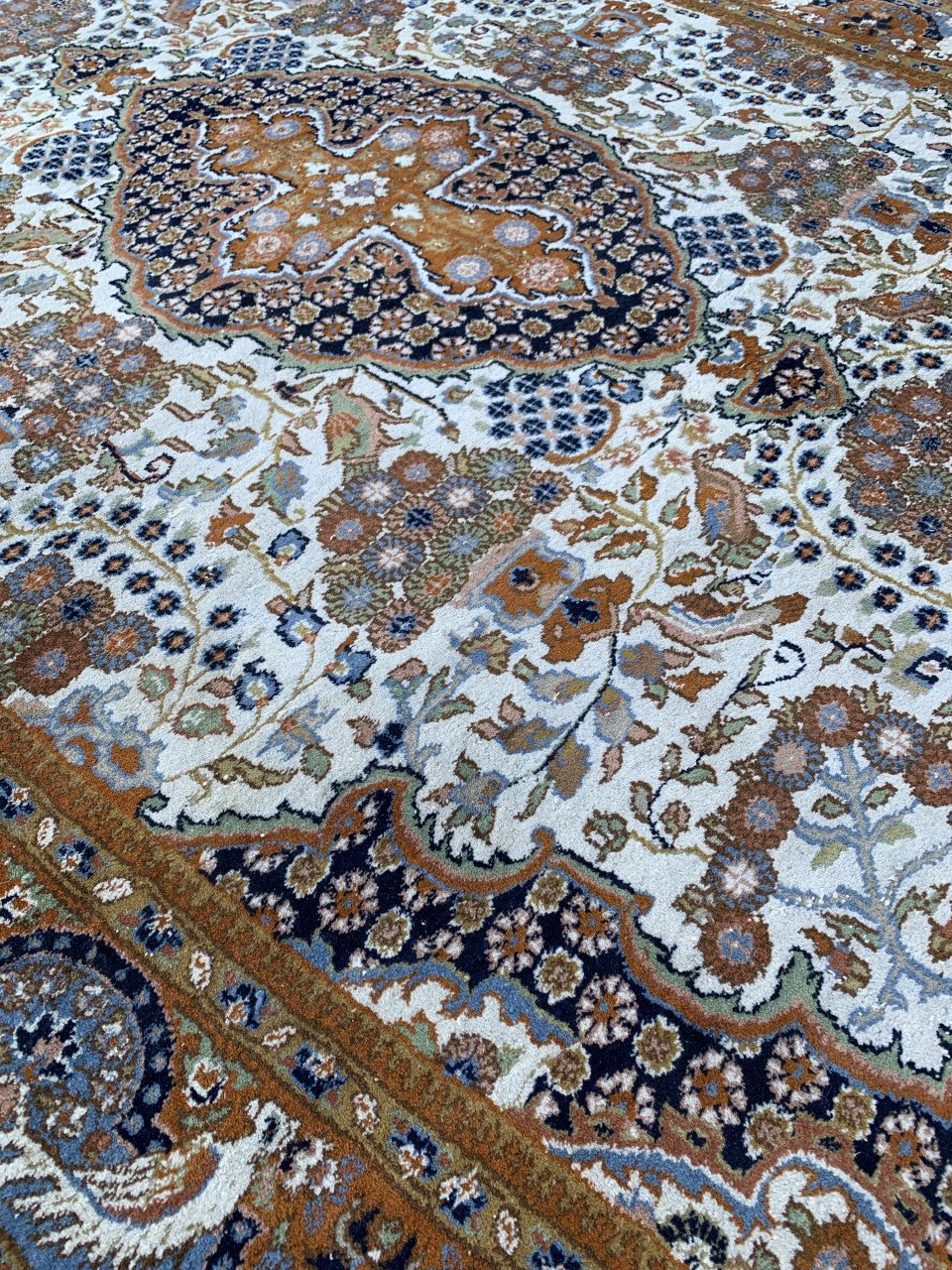 ✨Prachtig Sfeervol Handgeknoopt Vintage  Vloerkleed✨