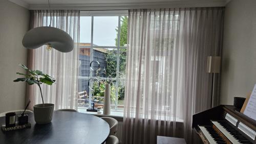 Licht doorlatende gordijnen