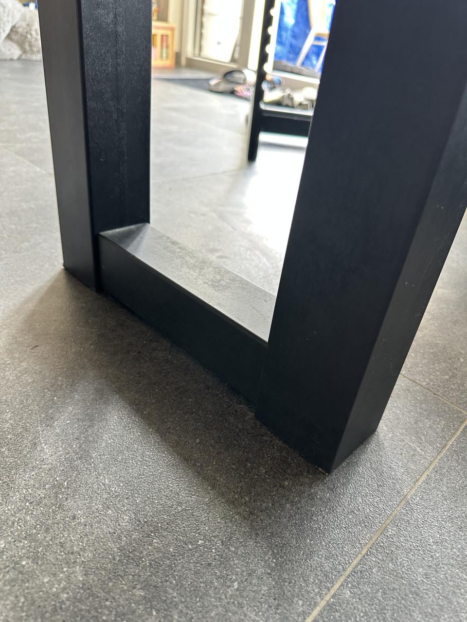 Pronto Salontafel Miori Houten blad met zwarte poten