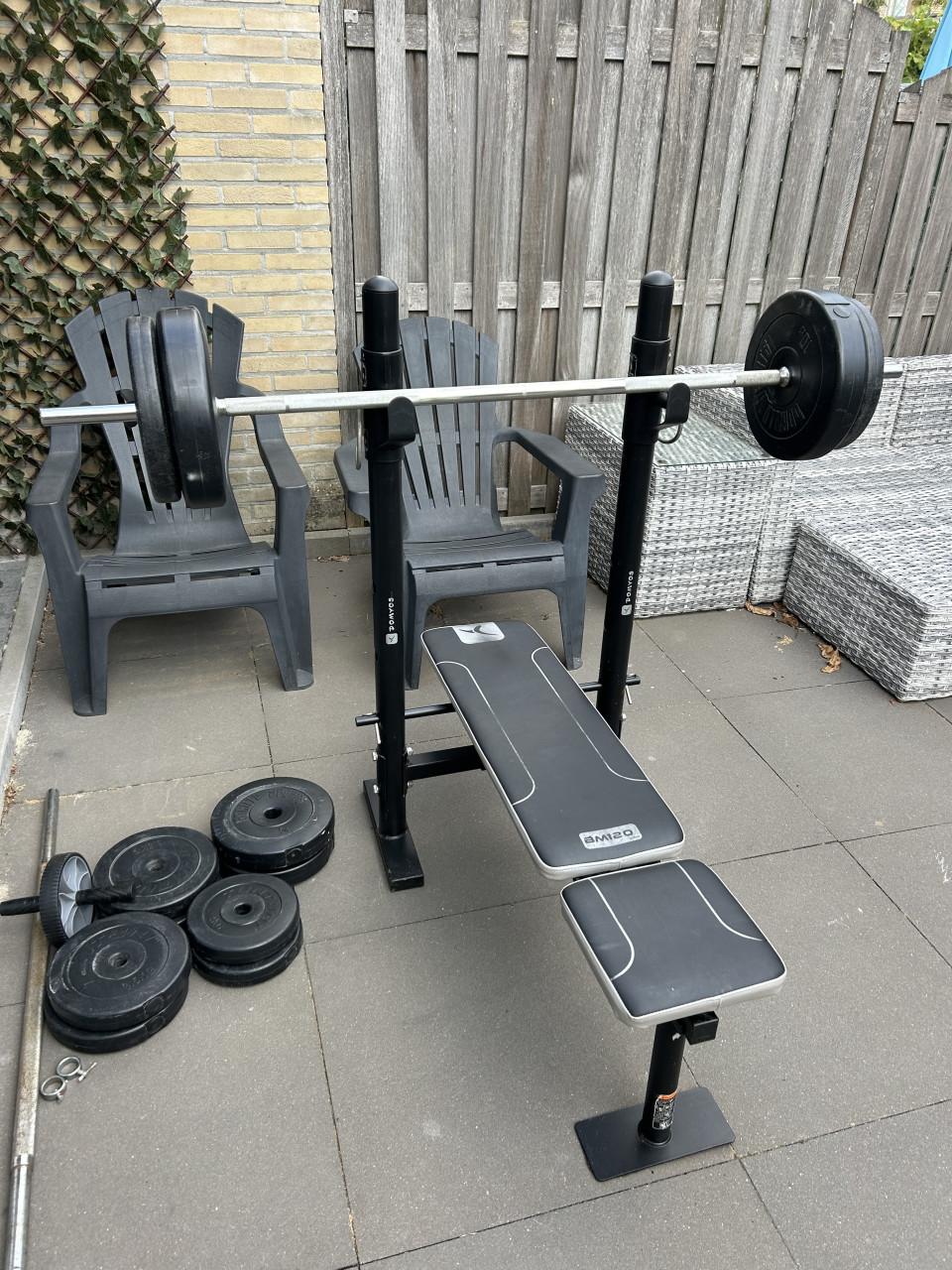 Fitness bankje compleet