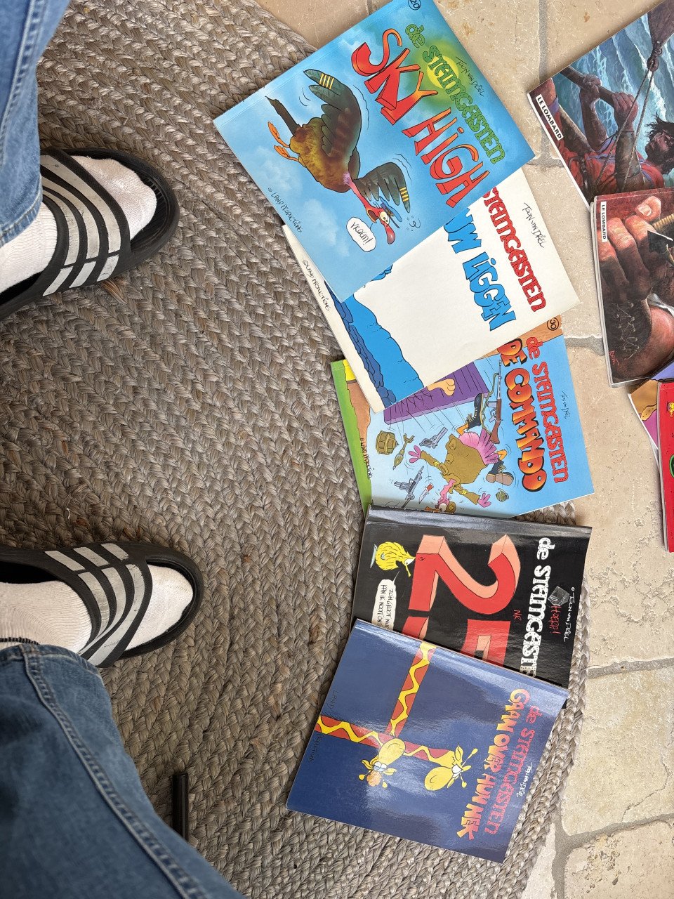 Doos stripboeken