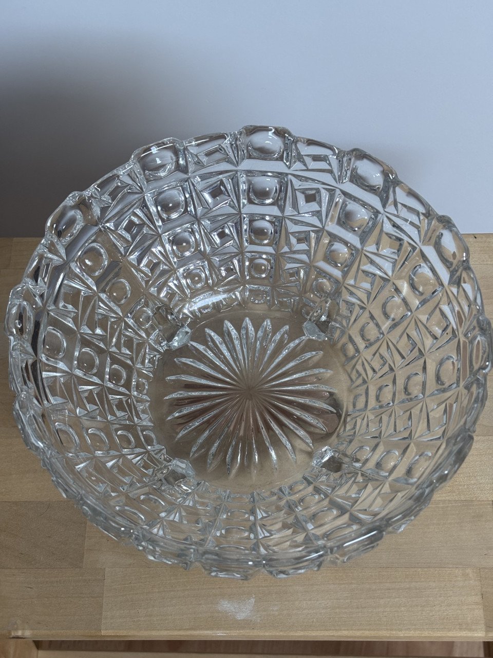 Glazen schaal 22x11 cm