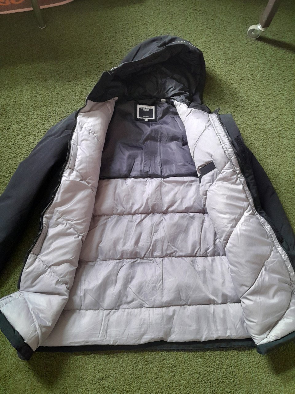 Z.g.a.n jongens/heren winterparka jack &Jones maat L /zwart