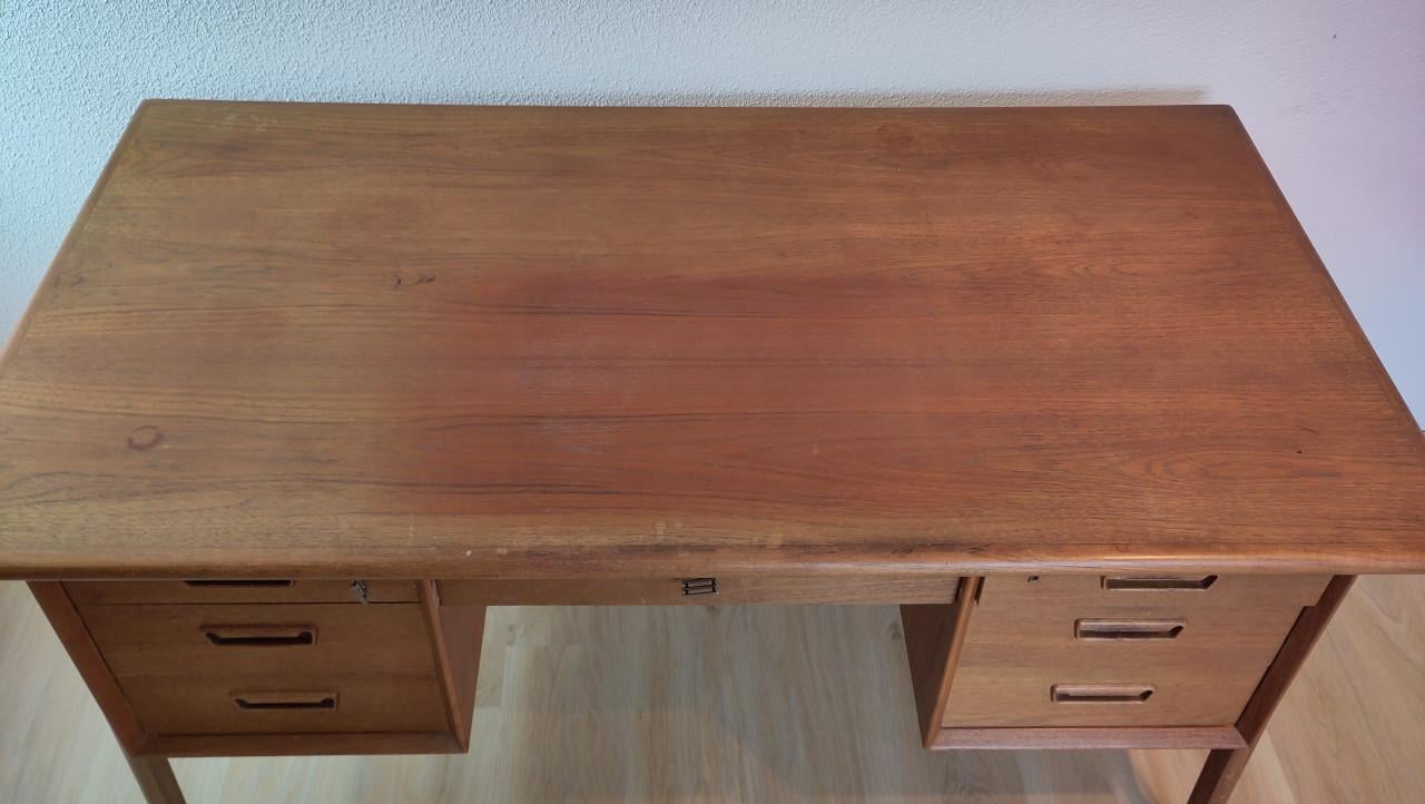 Vintage bureau + bijpassend meubel