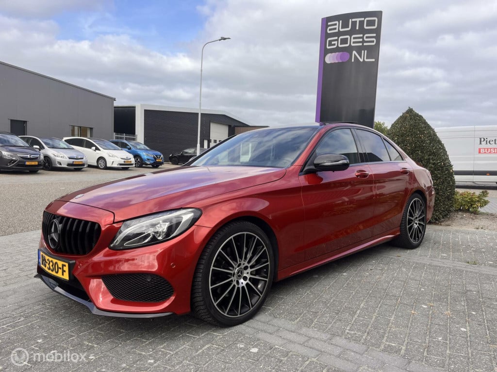Mercedes-Benz C-Klasse 180 amg luchtvering burmester panodak leer camera
